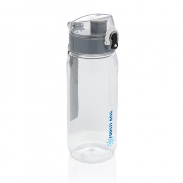 Logo trade promotional giveaway photo of: Yide RCS Recycled PET leakproof lockable waterbottle 600ml