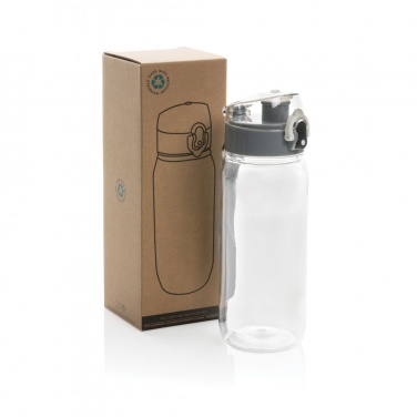 Logotrade corporate gift image of: Yide RCS Recycled PET leakproof lockable waterbottle 600ml