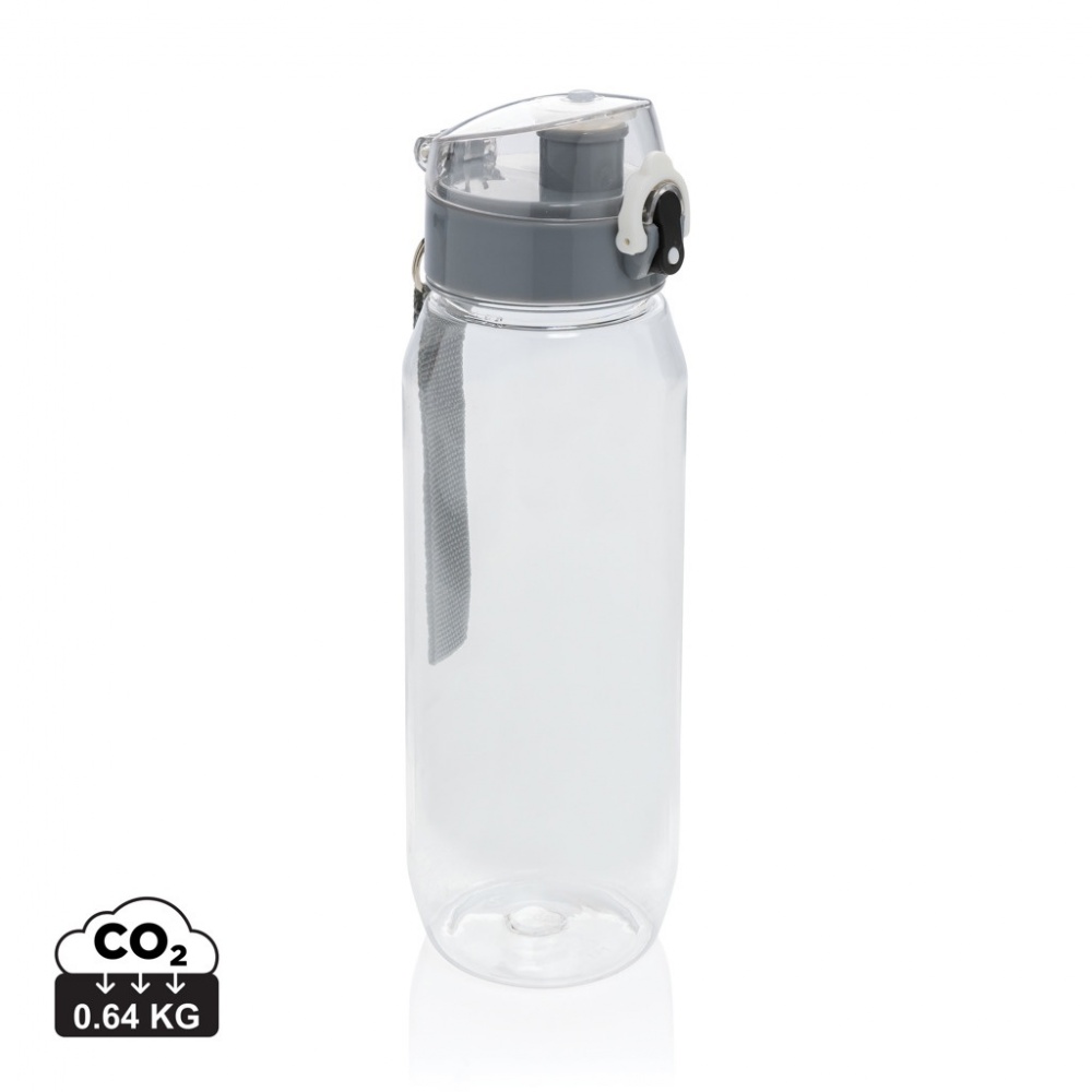 Logotrade promotional product picture of: Yide RCS Recycled PET leakproof lockable waterbottle 800ml