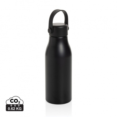 Logo trade promotional merchandise image of: Pluto RCS Certified recycled aluminium bottle 680ml