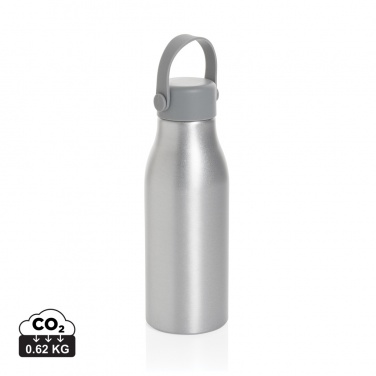 Logo trade corporate gifts image of: Pluto RCS Certified recycled aluminium bottle 680ml