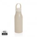 Pluto RCS Certified recycled aluminium bottle 680ml, beige