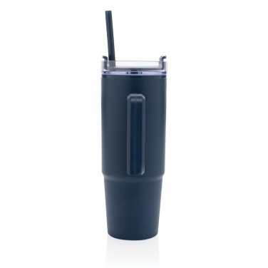 Logo trade business gifts image of: Tana RCS plastic tumbler with handle 900ml