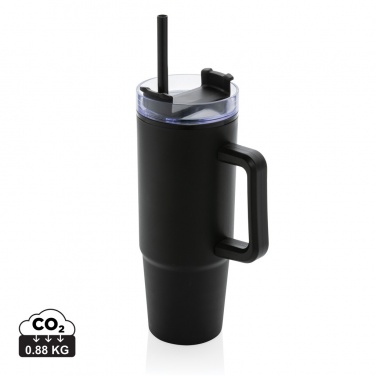 Logotrade promotional products photo of: Tana RCS plastic tumbler with handle 900ml