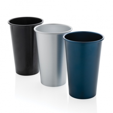 Logotrade corporate gift picture of: Alo RCS recycled aluminium lightweight cup 450ml