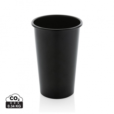 Logo trade promotional gifts image of: Alo RCS recycled aluminium lightweight cup 450ml