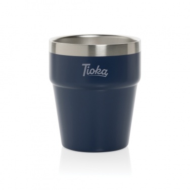 Logo trade promotional merchandise picture of: Clark RCS double wall coffee cup 300ML