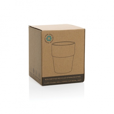 Logo trade promotional product photo of: Clark RCS double wall coffee cup 300ML