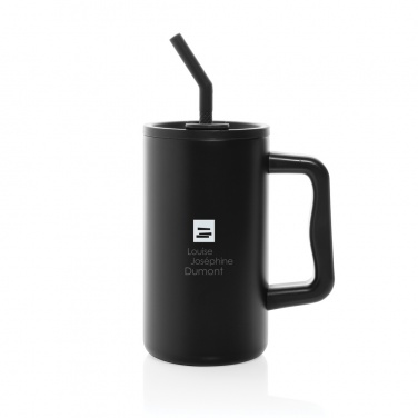 Logotrade business gift image of: Cube RCS certified recycled steel mug 800ml