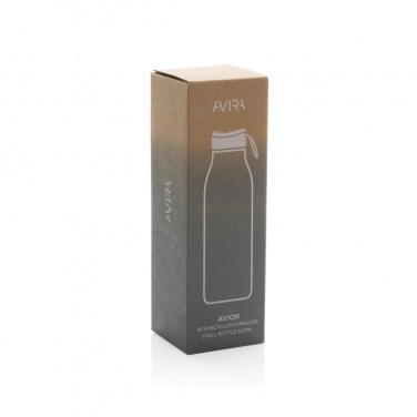 Logotrade promotional giveaway picture of: Avira Avior RCS Re-steel bottle 500 ML