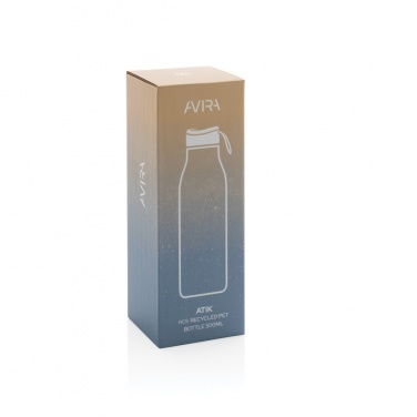 Logo trade promotional items image of: Avira Atik RCS Recycled PET bottle 500ML