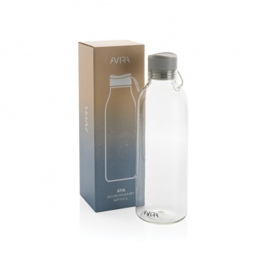 Logo trade promotional items image of: Avira Atik RCS Recycled PET bottle 1L