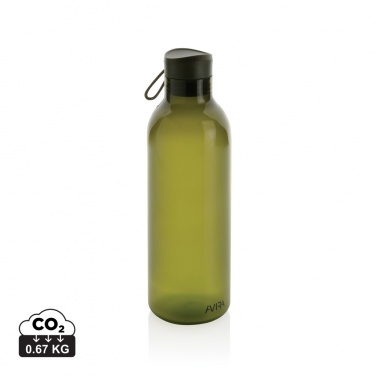 Logo trade promotional item photo of: Avira Atik RCS Recycled PET bottle 1L