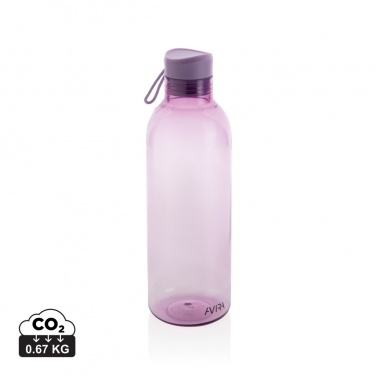 Logo trade promotional products image of: Avira Atik RCS Recycled PET bottle 1L