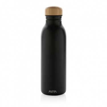 Logotrade advertising product image of: Avira Alcor RCS Re-steel single wall water bottle 600 ML