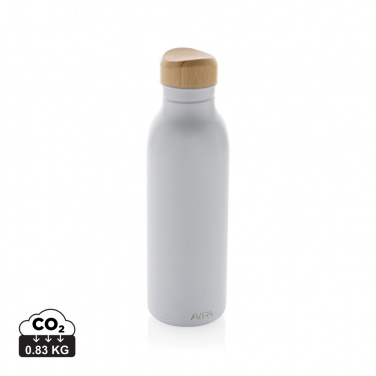 Logo trade promotional items picture of: Avira Alcor RCS Re-steel single wall water bottle 600 ML