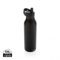 Avira Ara RCS Re-steel fliptop water bottle 500ml, black