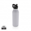 Avira Ara RCS Re-steel fliptop water bottle 500ml, white