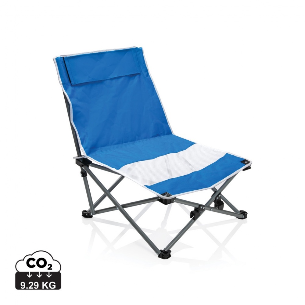 Logo trade promotional product photo of: Foldable beach chair in pouch