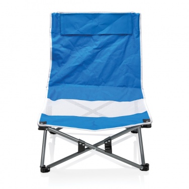 Logo trade promotional merchandise image of: Foldable beach chair in pouch