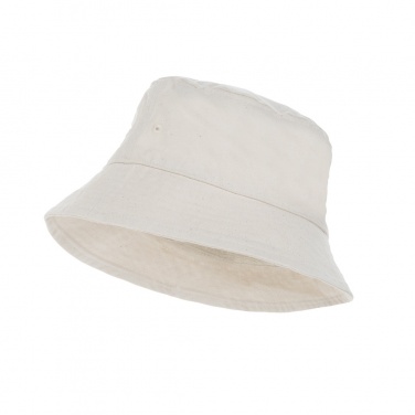 Logotrade corporate gift image of: Impact Aware™ 285 gsm rcanvas one size bucket hat undyed