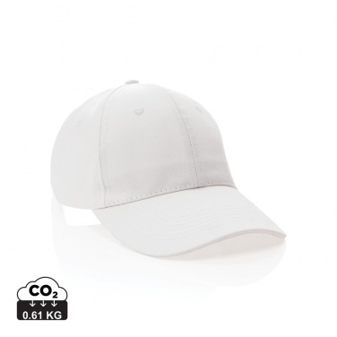 Logotrade promotional giveaway image of: Impact 6 panel 280gr Recycled cotton cap with AWARE™ tracer