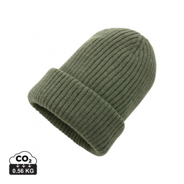 Logo trade promotional products image of: Impact AWARE™  Polylana® double knitted beanie