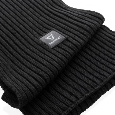 Logotrade promotional product picture of: Impact AWARE™ Polylana® knitted scarf 180 x 25cm