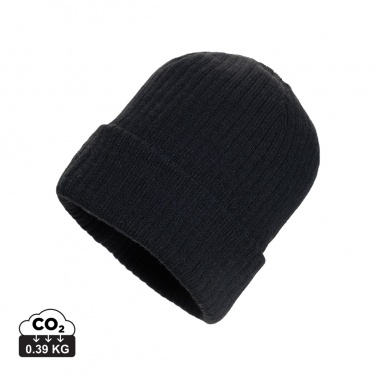 Logo trade business gift photo of: Pryor AWARE™ Polylana® beanie with cuff