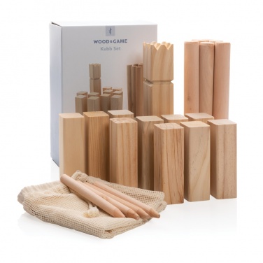 Logotrade promotional giveaway picture of: Wooden kubb set