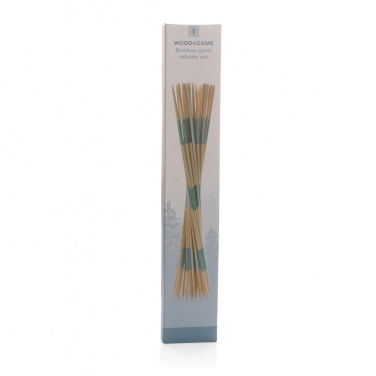 Logo trade corporate gifts picture of: Bamboo giant mikado set