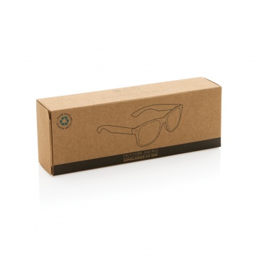 Logotrade promotional product picture of: GRS recycled PC plastic sunglasses with cork