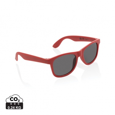 Logo trade promotional giveaways picture of: RCS recycled PP plastic sunglasses