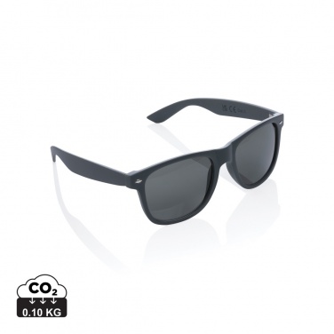 Logo trade promotional giveaways image of: GRS recycled PC plastic sunglasses