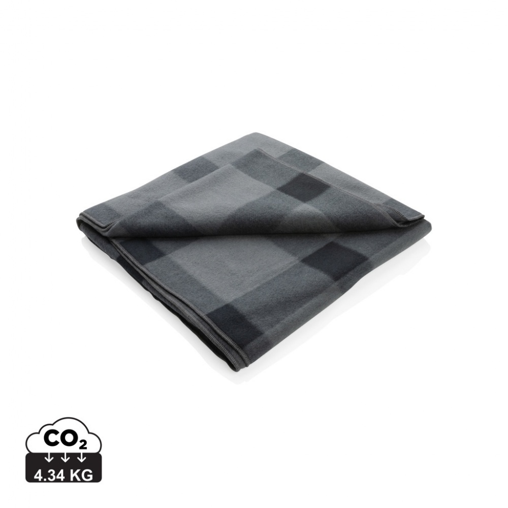 Logotrade promotional gift picture of: Soft plaid fleece blanket