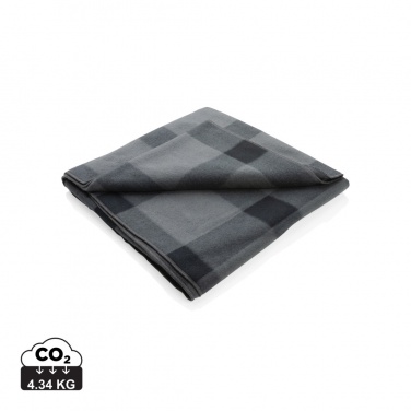 Logotrade corporate gift picture of: Soft plaid fleece blanket