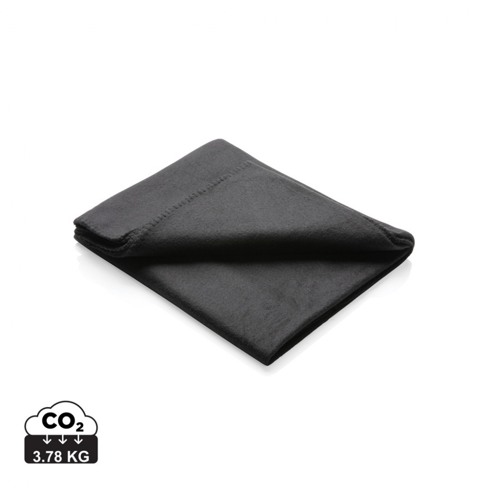 Logotrade business gift image of: Fleece blanket in pouch