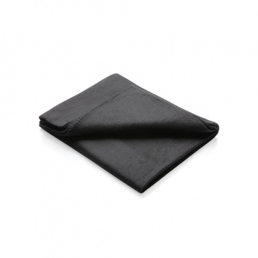 Logo trade promotional gift photo of: Fleece blanket in pouch