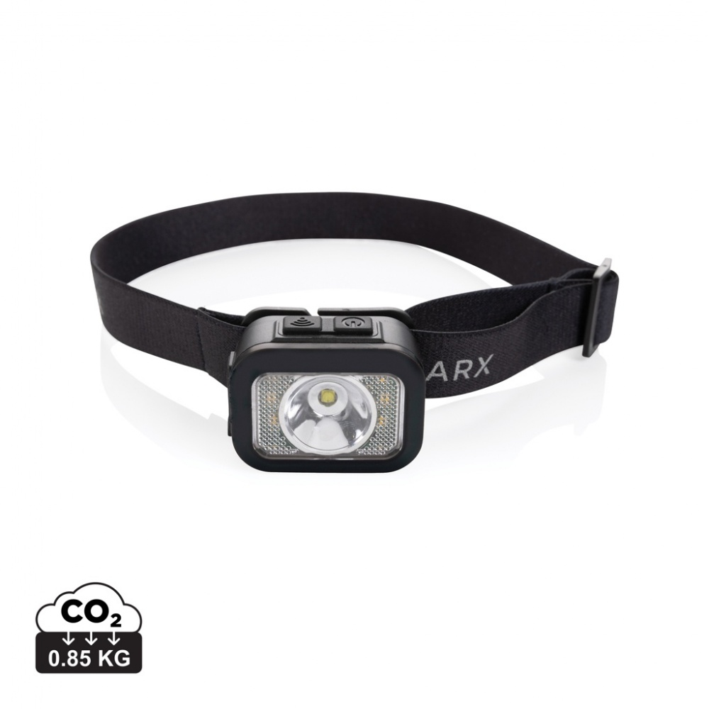 Logotrade advertising product picture of: Gear X RCS rPlastic heavy duty head torch