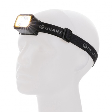 Logotrade corporate gift image of: Gear X RCS rPlastic heavy duty head torch