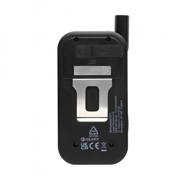 Logo trade promotional merchandise picture of: Gear X RCS rPlastic USB rechargeable worklight