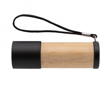 Logo trade promotional merchandise image of: Bamboo and RCS certfied recycled plastic torch