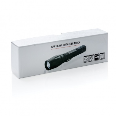 Logo trade promotional gifts picture of: Torch 10W Heavy duty CREE