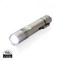 Rechargeable 3W flashlight, grey