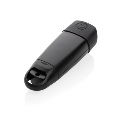 Logotrade business gift image of: Lightwave RCS rplastic USB-rechargeable torch with crank