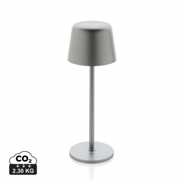 Logotrade promotional giveaway image of: Zenic RCS recycled plastic USB re-chargable table lamp