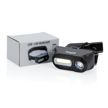 Logo trade promotional item photo of: COB and LED headlight