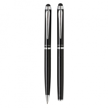 Logo trade business gifts image of: Swiss Peak deluxe pen set