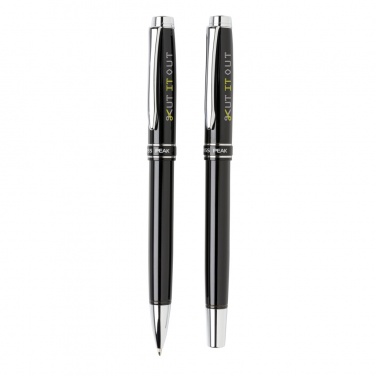 Logo trade corporate gifts image of: Heritage pen set