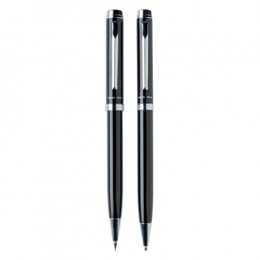 Logo trade promotional merchandise photo of: Luzern pen set